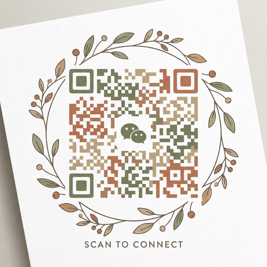 偷拍商务二维码